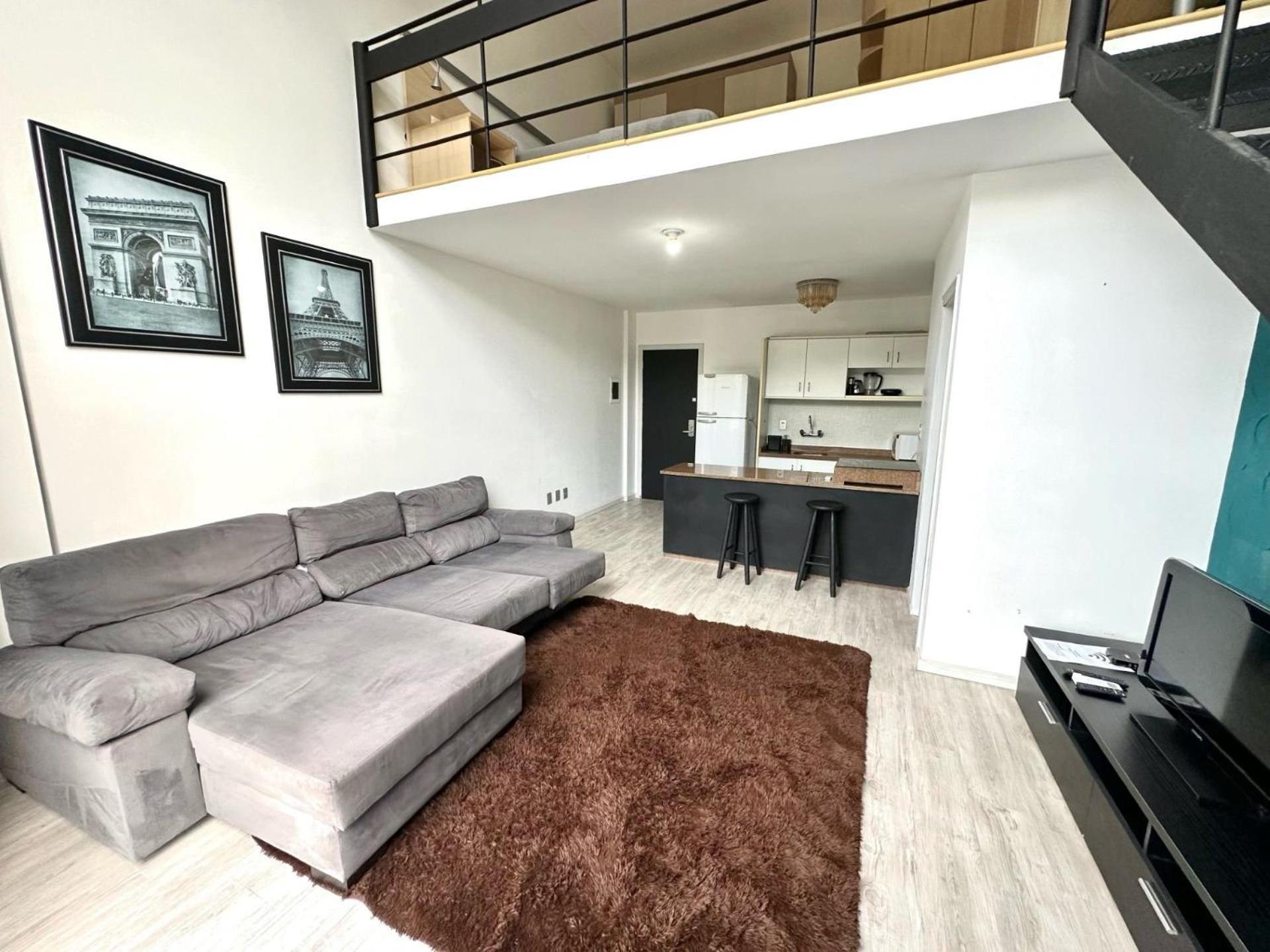 Saint Sebastian Flat 603- Com Hidro! Ate 3 Pessoas, Duplex, No Centro Villa Jaragua do Sul Exterior photo